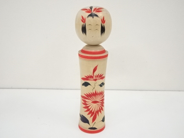 TRADITIONAL JAPANESE CRAFT / KOKESHI DOLL (30.2 cm)/ ARTISAN WORK